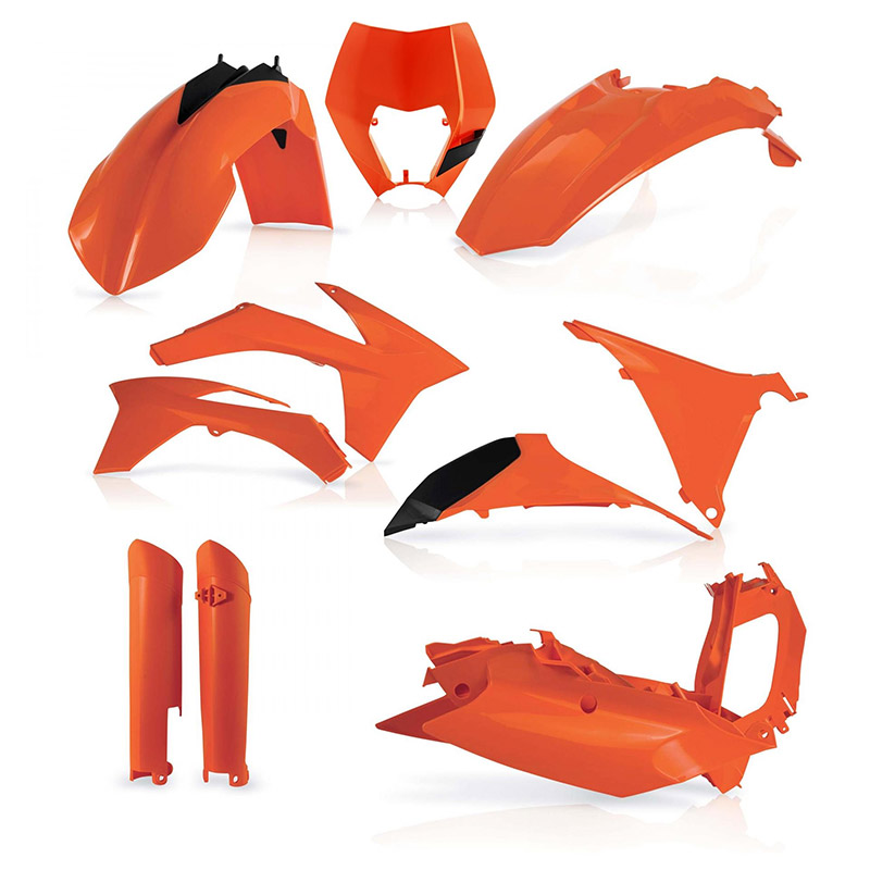 Kit Plastiche Acerbis EXC/EXCF 2012 arancio