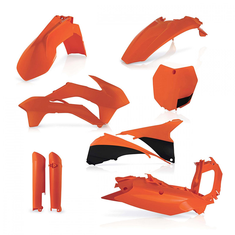 Kit plastiche Acerbis SX/SX-F 2013 arancio