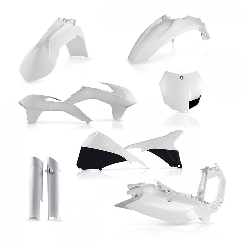 Kit plastiche Acerbis SX/SX-F 2013 bianco