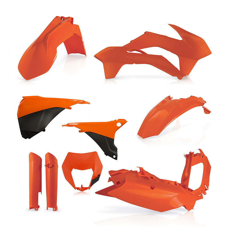 Kit Plastiche Acerbis EXC/EXC-F 2014 arancio