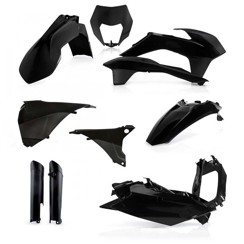 Kit Plastiche Acerbis EXC/EXC-F 2014 nero