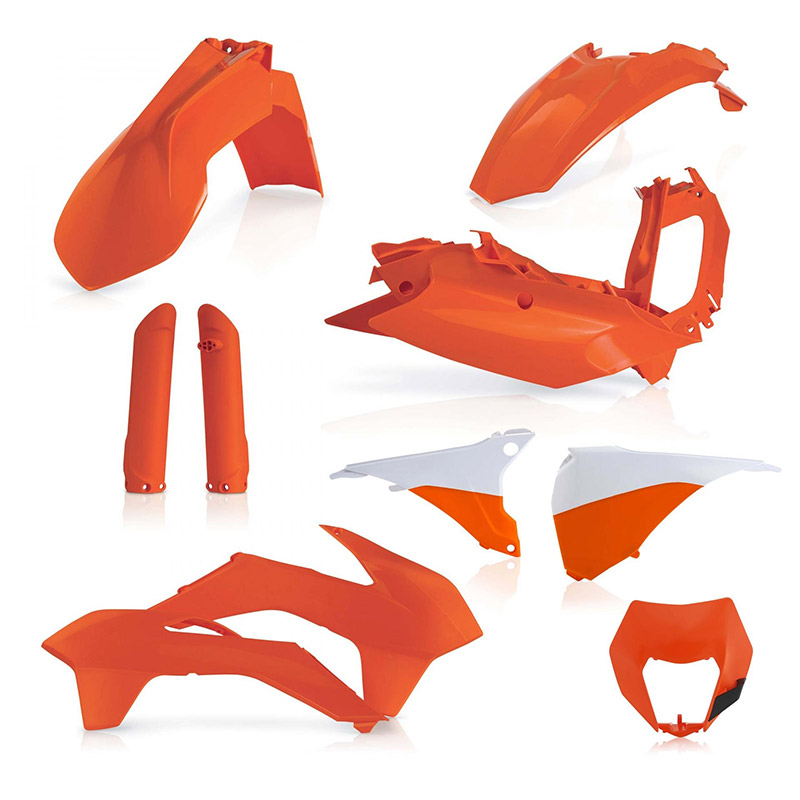 Kit Plastiche Acerbis EXC/EXC-F 2016 arancio