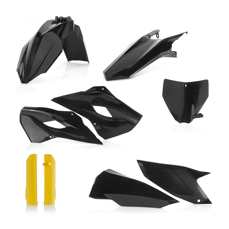 Kit plastiche Acerbis Husqvarna TE/FE 16 nero giallo