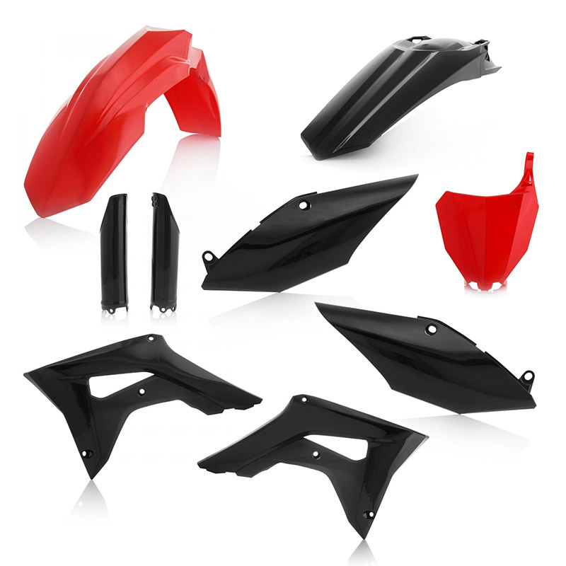 Kit plastiche Acerbis HONDA CRF 450 R 17 rosso nero