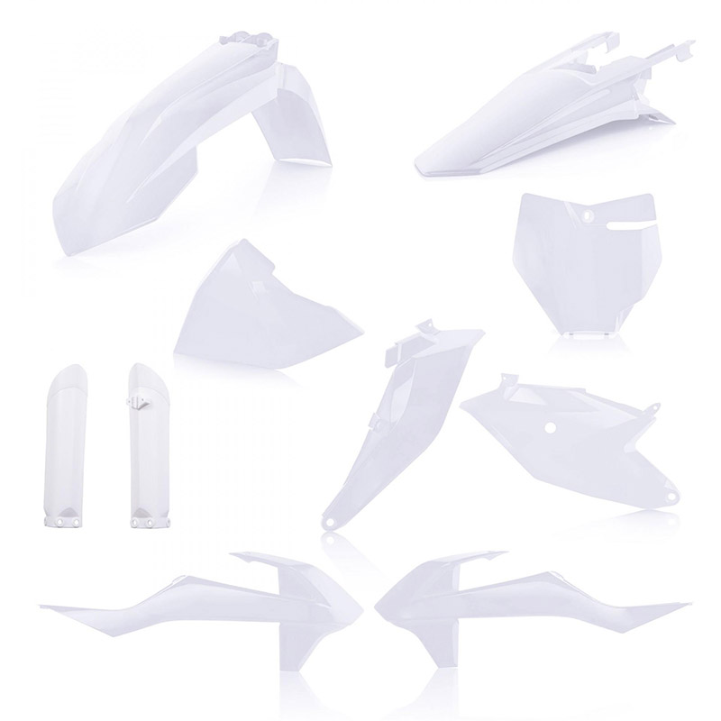 Kit Plastiche Acerbis KTM SX 85 bianco2