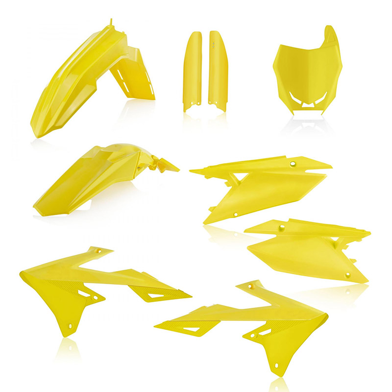 Acerbis Rmz 450 2018 Plastics Kit Yellow