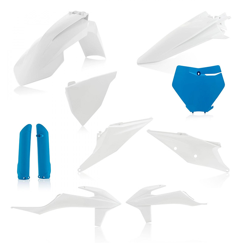 Kit Plastiche Acerbis SX/SXF 2019 bianco blu