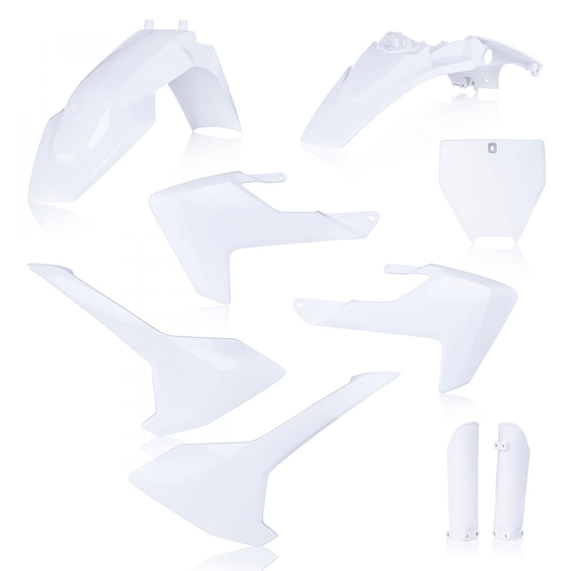 Kit plastiche Acerbis TC 65 2019 bianco2