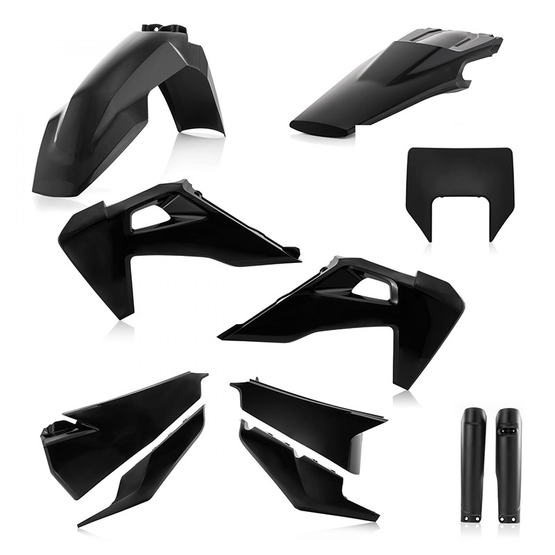 Kit plastiche Acerbis Husqvarna TE/FE 20 nero