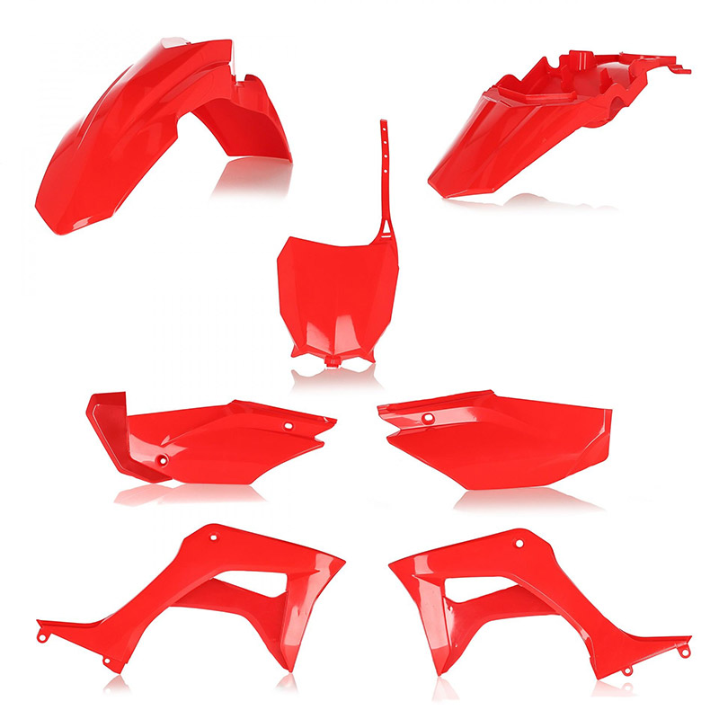 Kit plastiche Acerbis HONDA CRF110 rosso