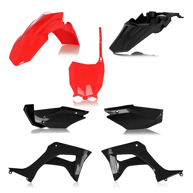 Kit plastiche Acerbis HONDA CRF110 rosso nero