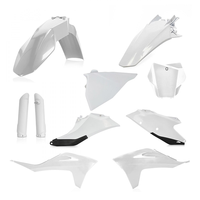 Kit Plastiche Acerbis GASGAS MCF21 bianco nero