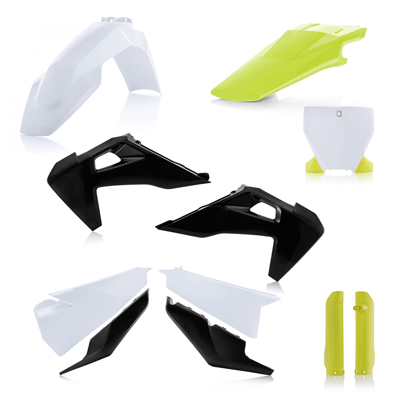 Kit plastiche Acerbis Husqvarna TC/FC 19 bianco nero