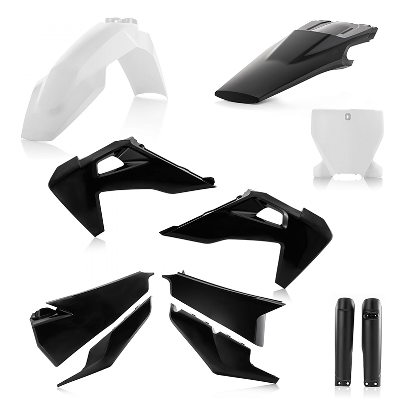 Kit plastiche Acerbis Husqvarna TC/FC 19 nero bianco