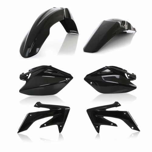 Acerbis Kit Plastiche Nero 0007454 per Honda CRF 250R 04/05