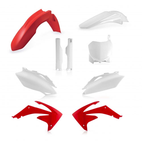 Acerbis Kit Plastiche completo Bianco Rosso 0013979 per Honda