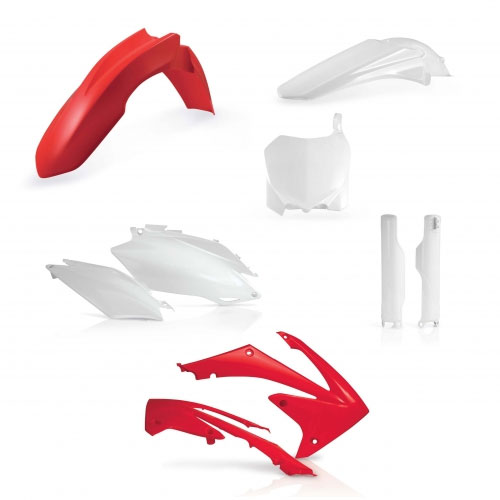 Acerbis Full Plastic Red Kit 0015707 For Honda