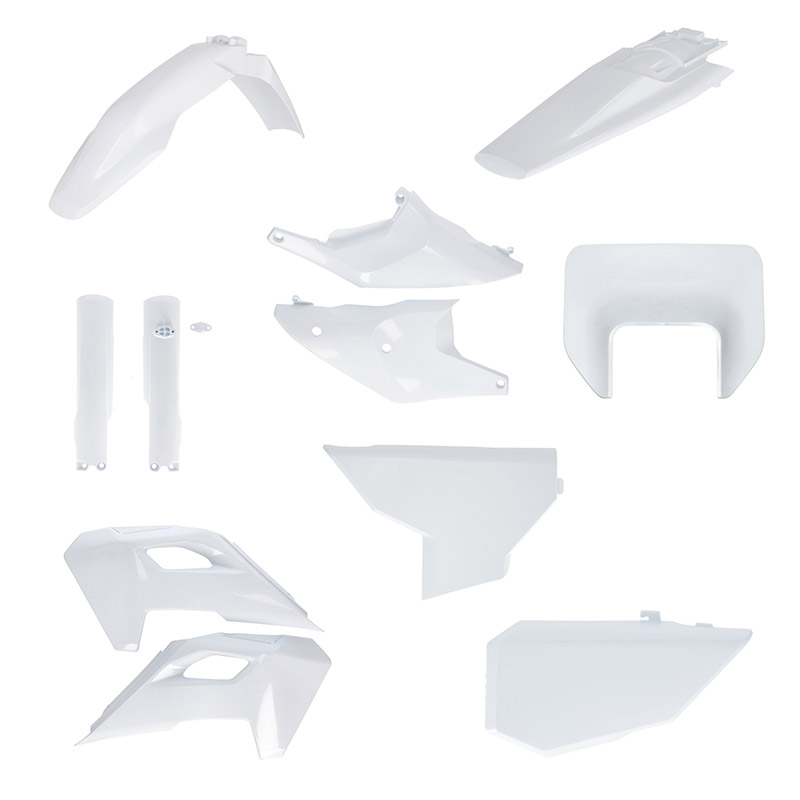 Kit Plastiche Acerbis Plast HSQ TE/FE 2024 bianco