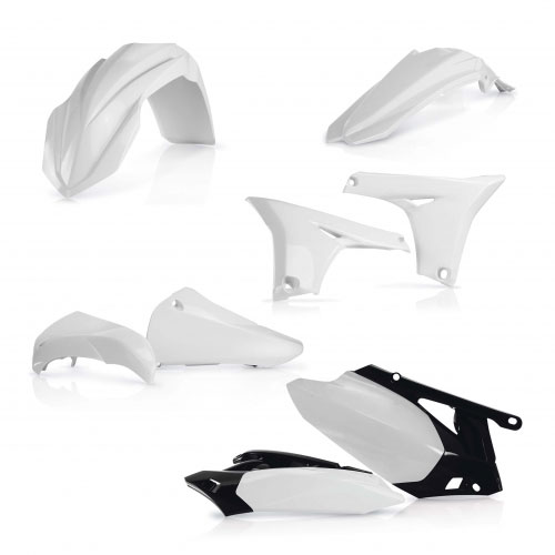 Acerbis Full Plastic White Kit 0013774 For Yamaha Yzf 450 10-13