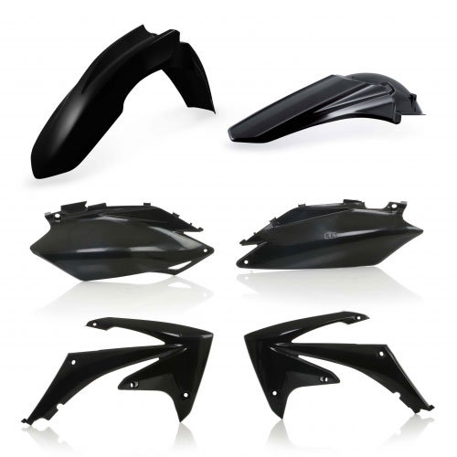 Acerbis Plastic Kit 05-06 HONDA CRF450R Black