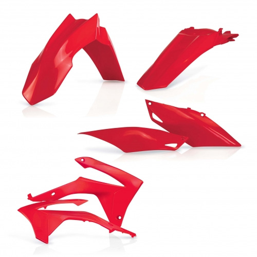 Acerbis Full Plastic Red Kit 0016899 For Honda Crf250r 14-17 And Crf450r 13-16
