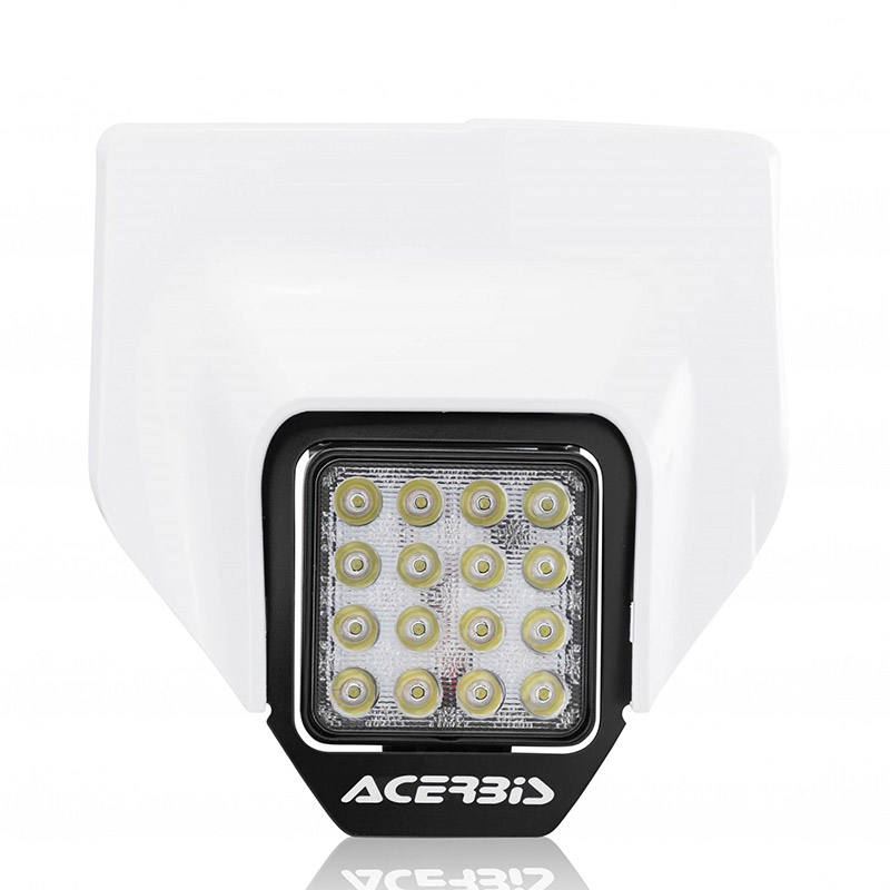 ACERBIS Portafaro Bianco Per Husqvarna TE/FE 2020 - Ricambio Originale 2
