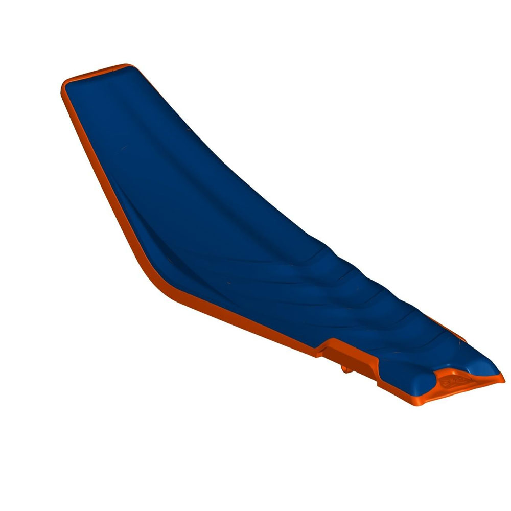 Sella Acerbis X-Seat KTM blu arancio