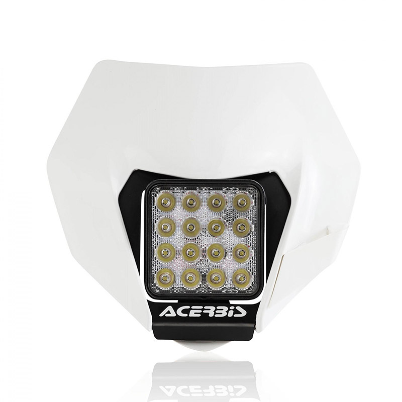 HEADLIGHT ACERBIS MASK VSL FIT ALL bianco