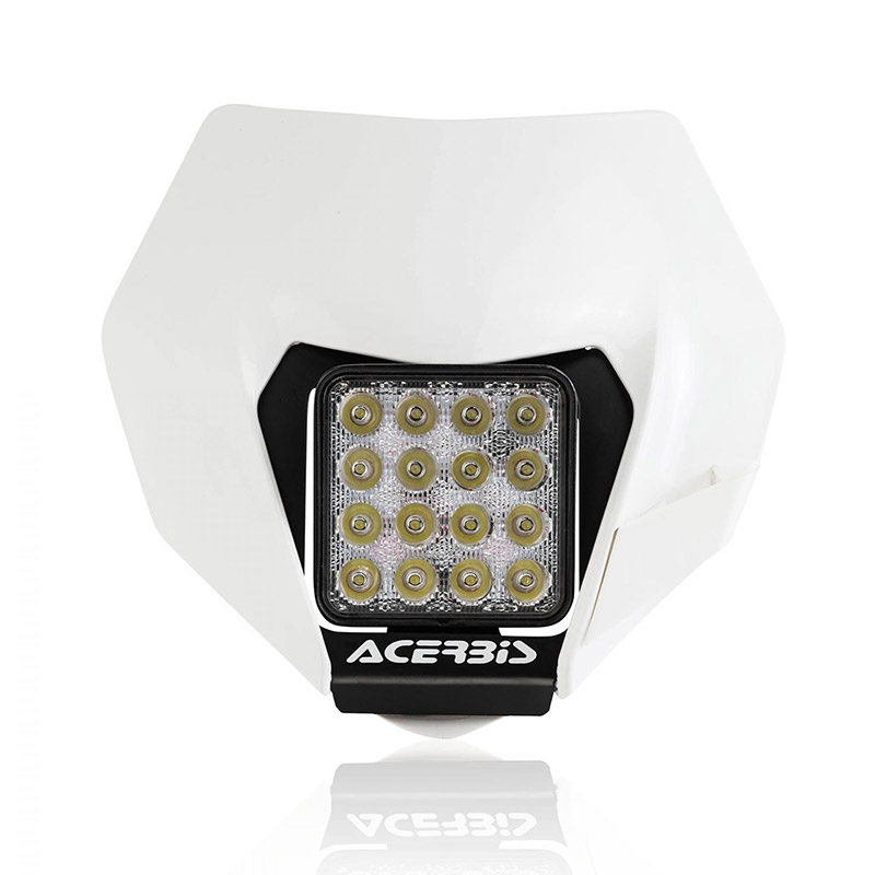 Maschera Faro Acerbis VSL KTM 13/16 bianco