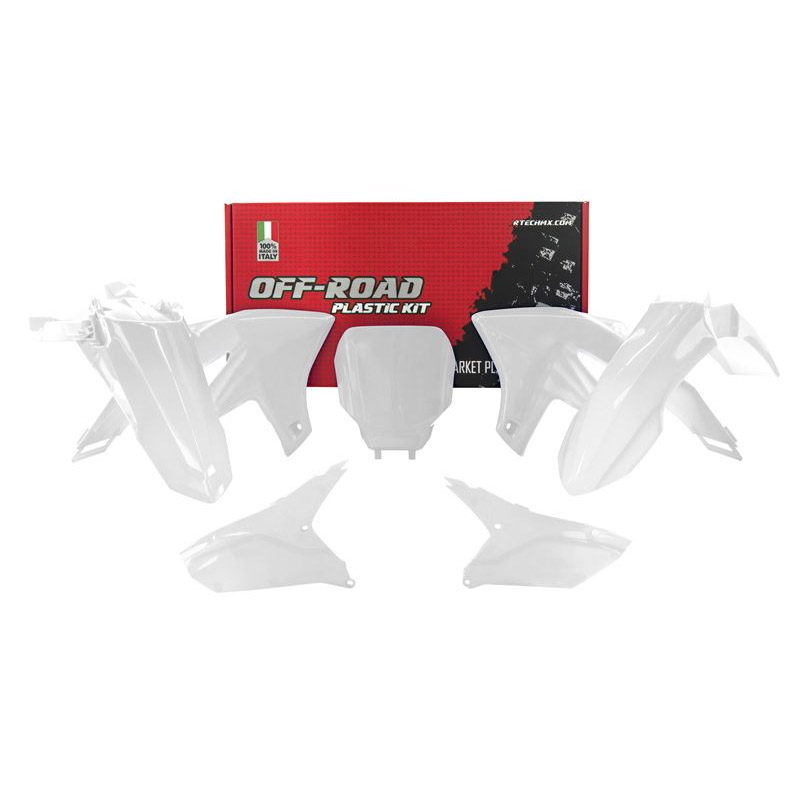 Kit Plastiche 5pz Racetech Replica YZF 450 bianco