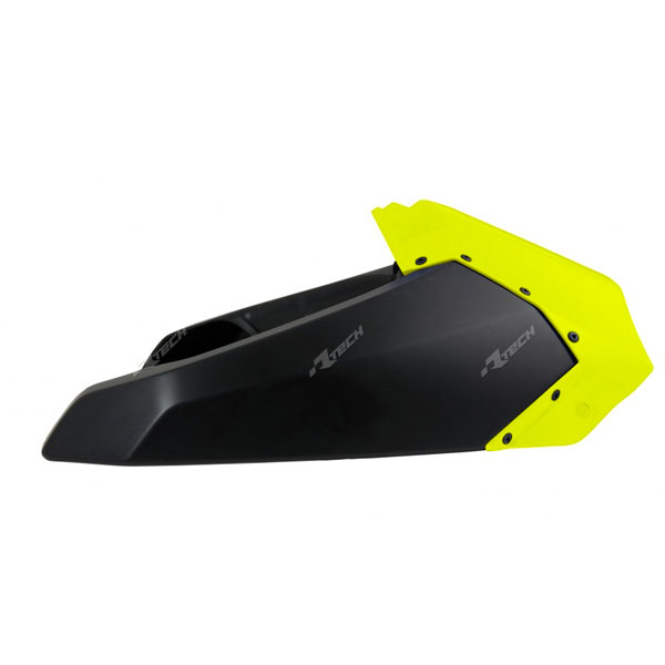 Racetech Convogliatori  Superiori radiatore YAMAHA YZF 14/16 WRF 16 GIALLO FLUO