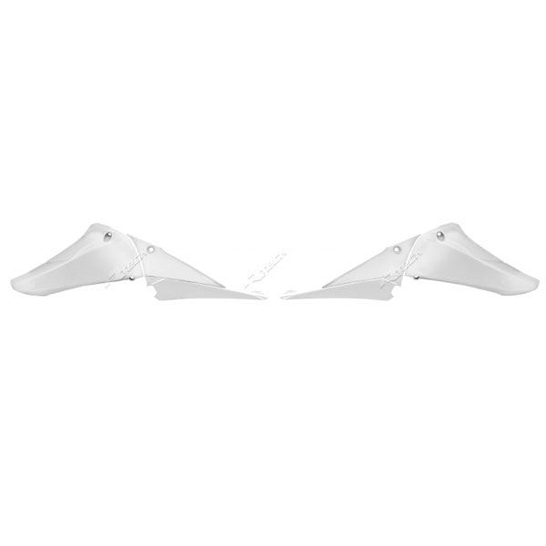 Racetech Superior Radiator Scoops Yamaha Yzf 450 10/13 White