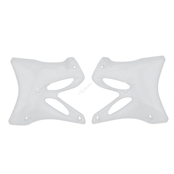 Racetech Inferior Radiator Scoops Yamaha Yz 125-250 02/14 White