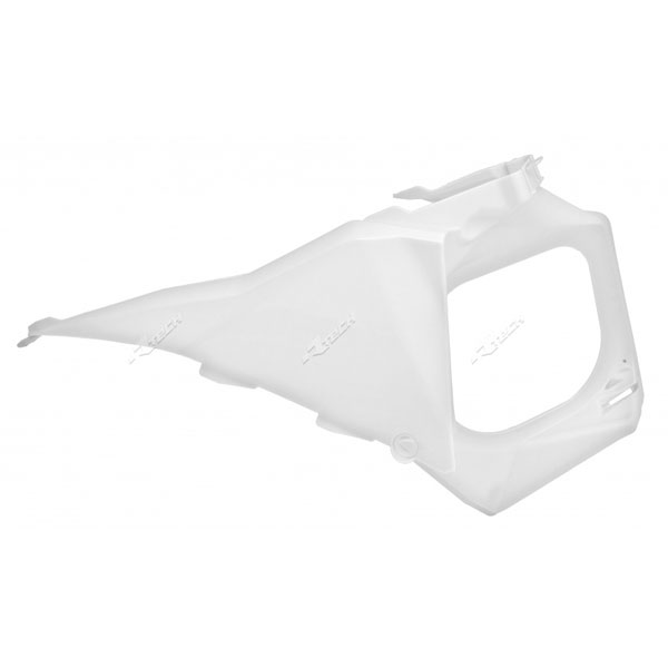 Racetech Coperchio laterale cassa filtro DX KTM SX-SXF 07/10 EXC-EXCF 08/11 BIANCO