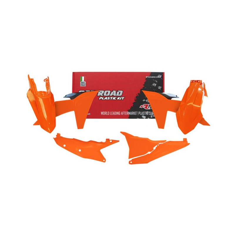 Kit Plastiche 5pz Racetech Replica Ktm 2024 arancio