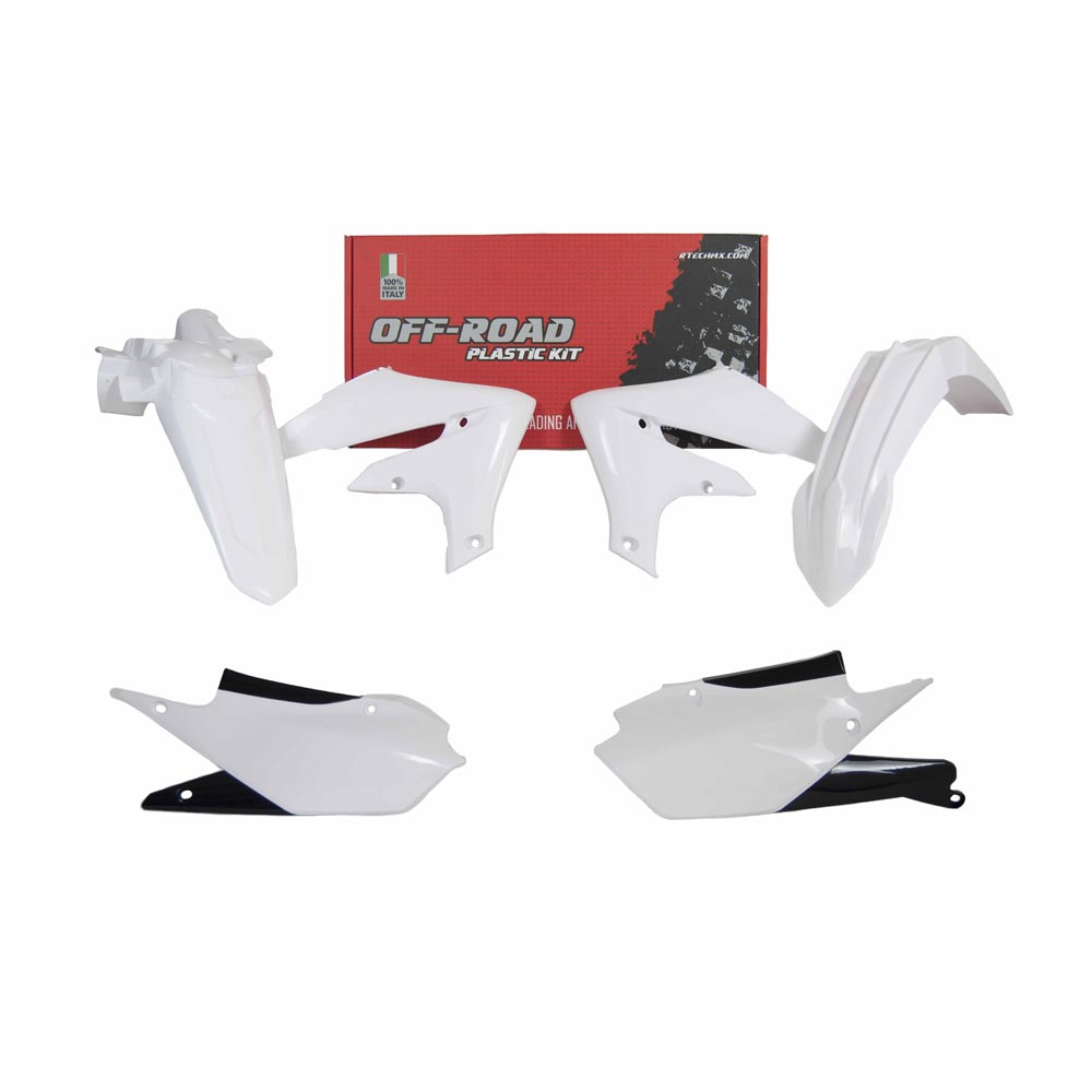 Racetech Kit Plastiche Replica 4pz Yamaha bianco