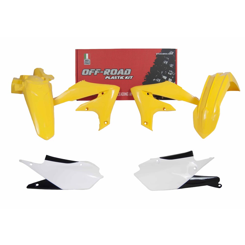 Racetech Kit Plastiche Replica 4pz Yamaha giallo