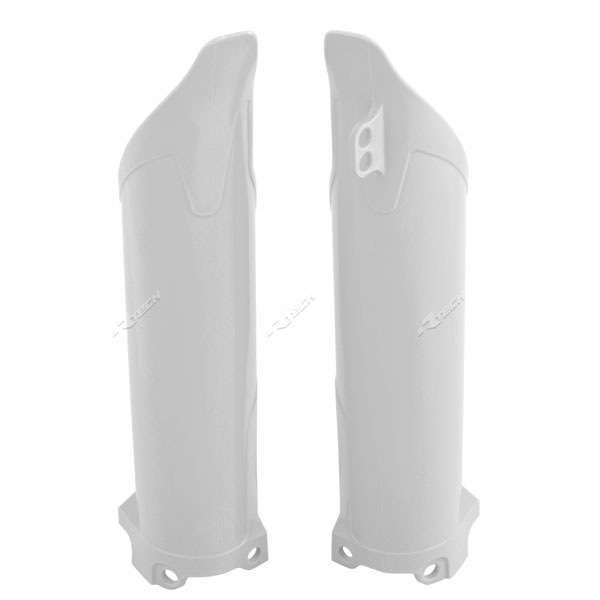 Racetech Fork Protectors Kawasaki Kxf 250 09/16 Kxf 450 09/15 White