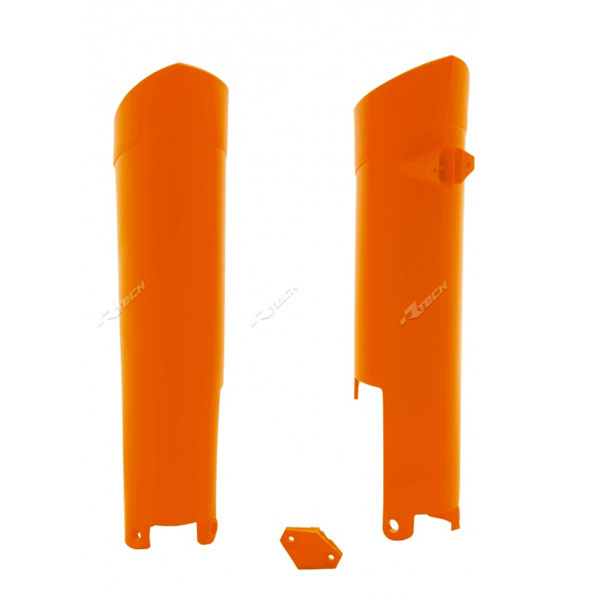 Racetech Fork Protectors Ktm Exc Excf 08/15 Sxf 08/14 Orange