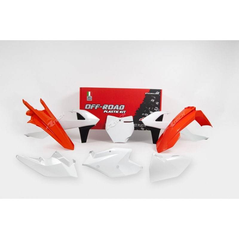 Racetech Kit Plastiche Replica Ktm 2018 6Pz Arancio Bianco