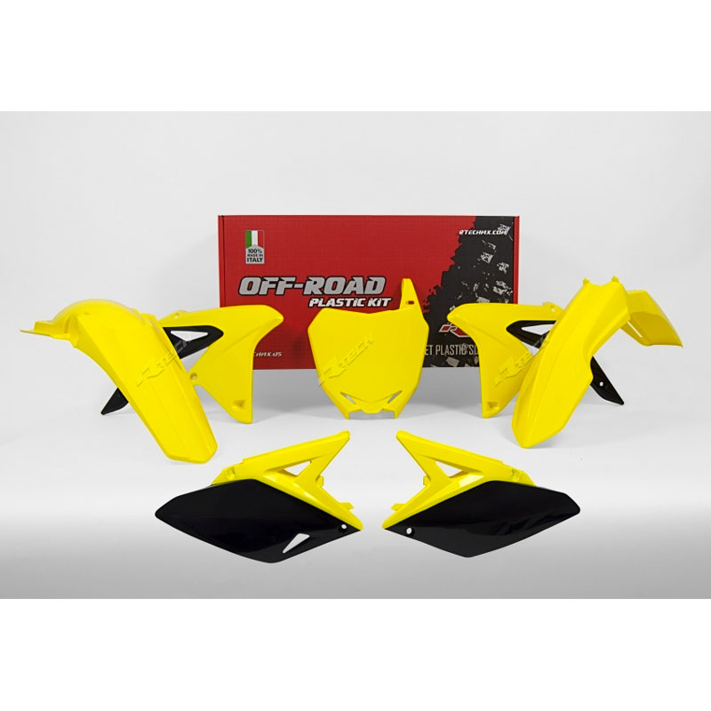 Racetech Plastic Kits Suzuki Replica 2018 Yellow Black