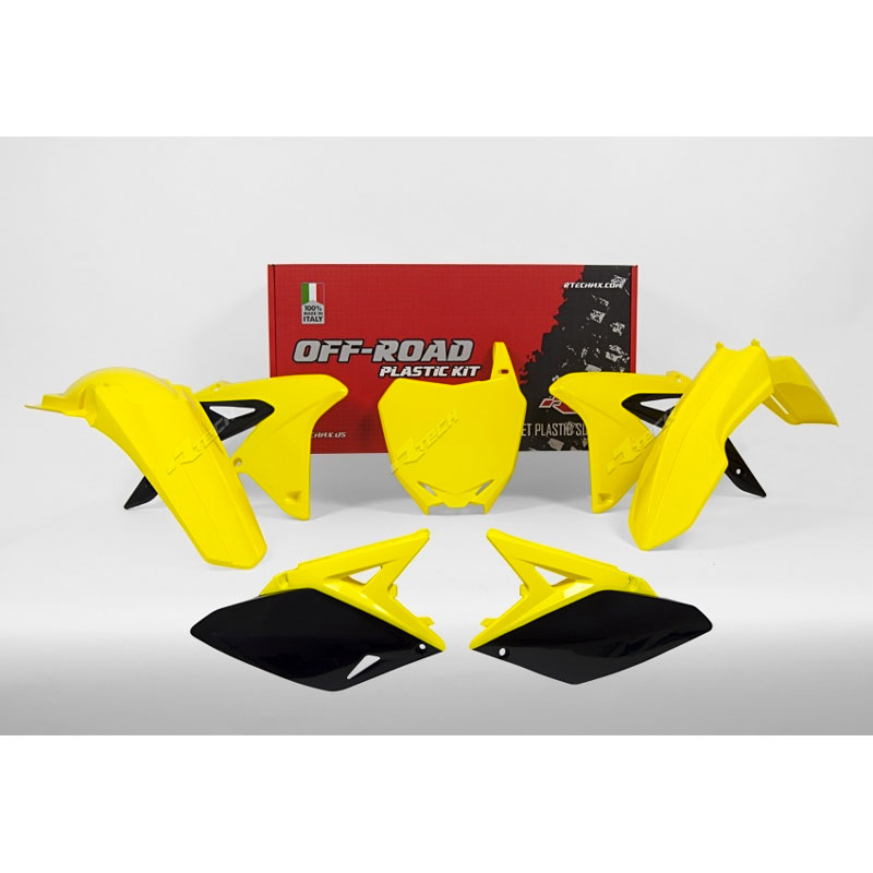 Racetech Kit Plastiche Replica Suzuki 2018 Giallo Nero