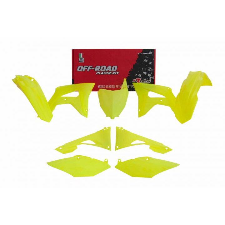 Racetech Replica 6 Pz Plastics Kit Crf 250 Yellow