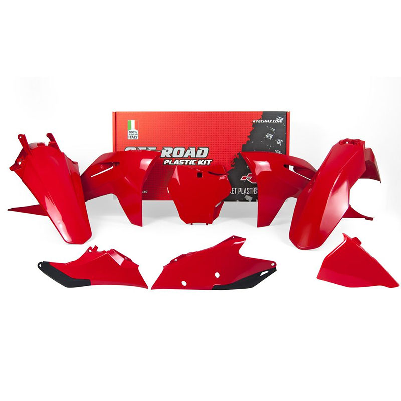 Kit Plasticos Racetech Replica 6pz GasGas rojo