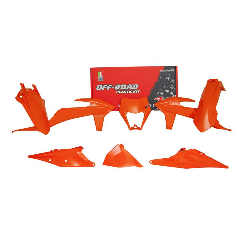 Kit Plastiche 5pz Racetech Replica KTM EXC arancio