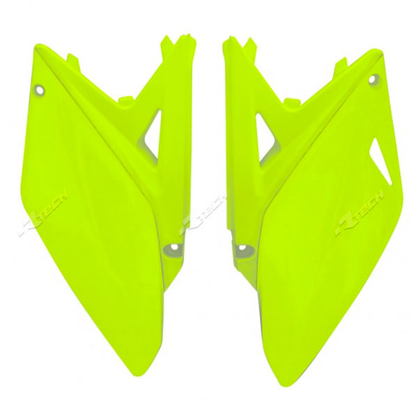 Racetech Tabelle laterali portanumero SUZUKI RMZ 250 10/16 GIALLO FLUO