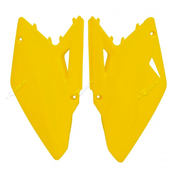 Racetech Tabelle laterali portanumero SUZUKI RMZ 450 08/16 GIALLO