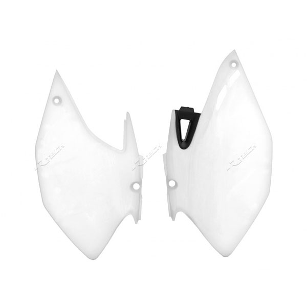 Racetech Tabelle Laterali Portanumero YAMAHA WRF 250 07/13 WRF 450 07/11 Bianco