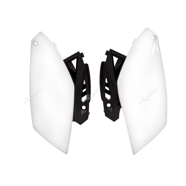 Racetech Tabelle Laterali Portanumero YAMAHA YZF 250 10/13  Bianco