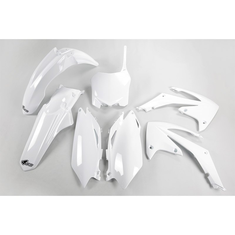 Kit Plastiques Ufo Honda CRF 450 09-10 blanc